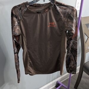 Bassdash Camouflage Long Sleeve Shirt